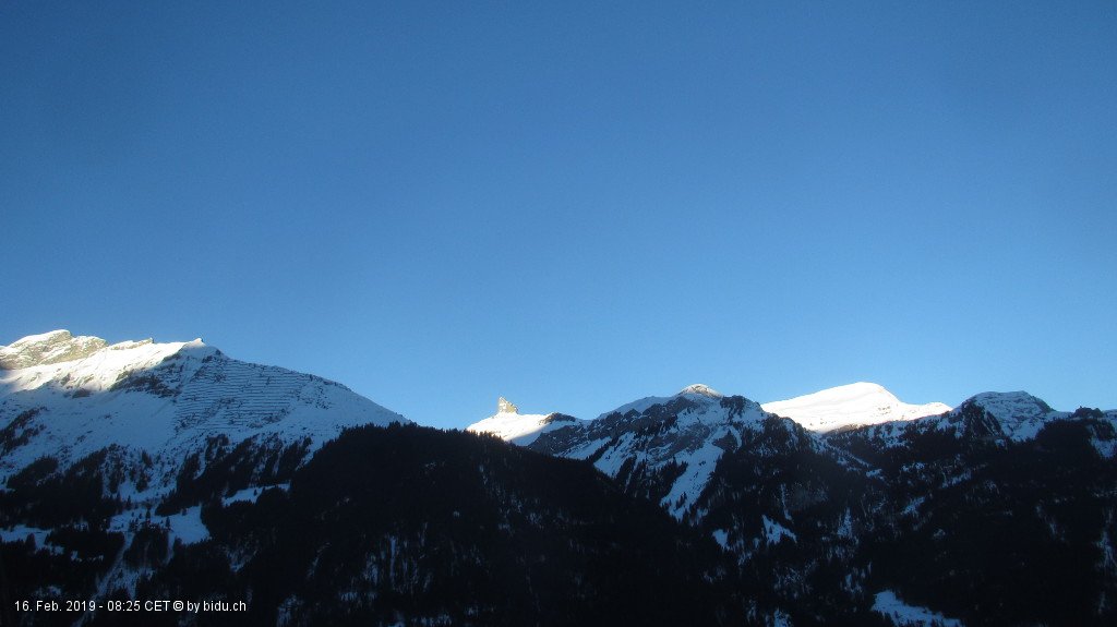 #Wengen - We are having a very good weather period these days.