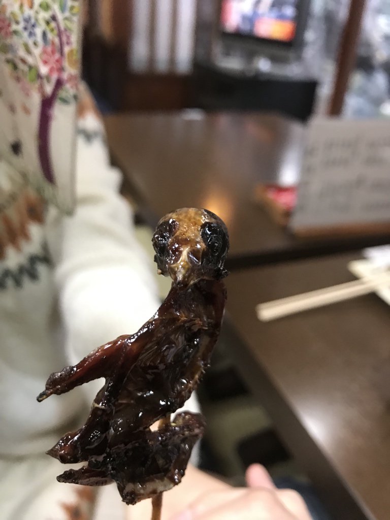 うずらの丸焼き