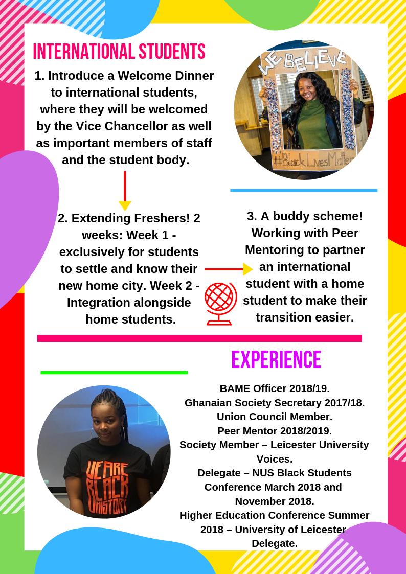 _sandiiee_'s tweet photo. Good morning University of Leicester Students.
I can officially announce that I am running to be your FIRST Equality and Liberation Officer.
Voting opens Tuesday 16th - Fri 22nd Feb 2019
Share. Rt. Dm x
For my full manifesto, dm me x
#shehasthescales
#StrikeTheBalance https://t.co/j9VDO01cnn