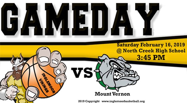 IHSvikingBball's tweet image. Viking Fans - The team needs your support... The Game VS @Bulldogs_MVHS is a loser out game...  At North Creek High School Saturday (Today) 3:45 PM 
Read all about it this link inglemoorbasketball.org/?page_id=2147

@ash @inglemoorcheer @InglemoorASB @ShimekZ