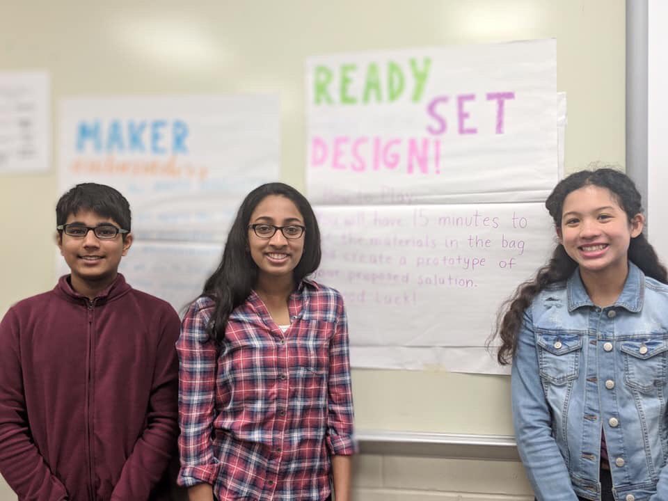 Bec_Chirps's tweet photo. Student-led #makered workshop at our district PD day. They used @cooperhewitt #readysetdesign @extraordinaires and an invisible maze &amp; asked teachers to identify the skills they learned in the process. These #Maker Ambassadors begged for more classrooms to include making. #wwprsd https://t.co/S7tdGLgJUK