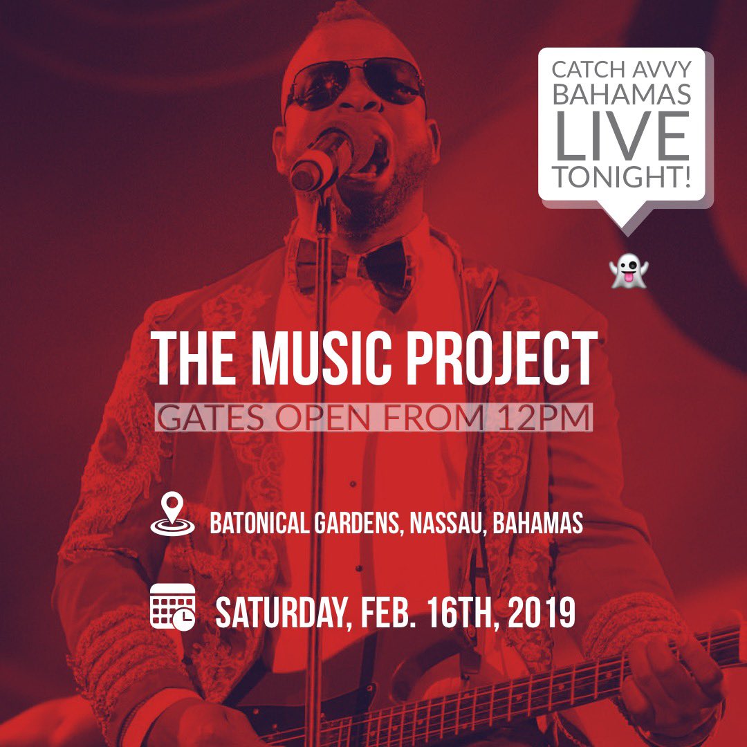 AvvyBahamas's tweet photo. See you tonight, Nassau, Bahamas! #liveperformance #themusicproject #avvybahamas https://t.co/6W36q0NMFz