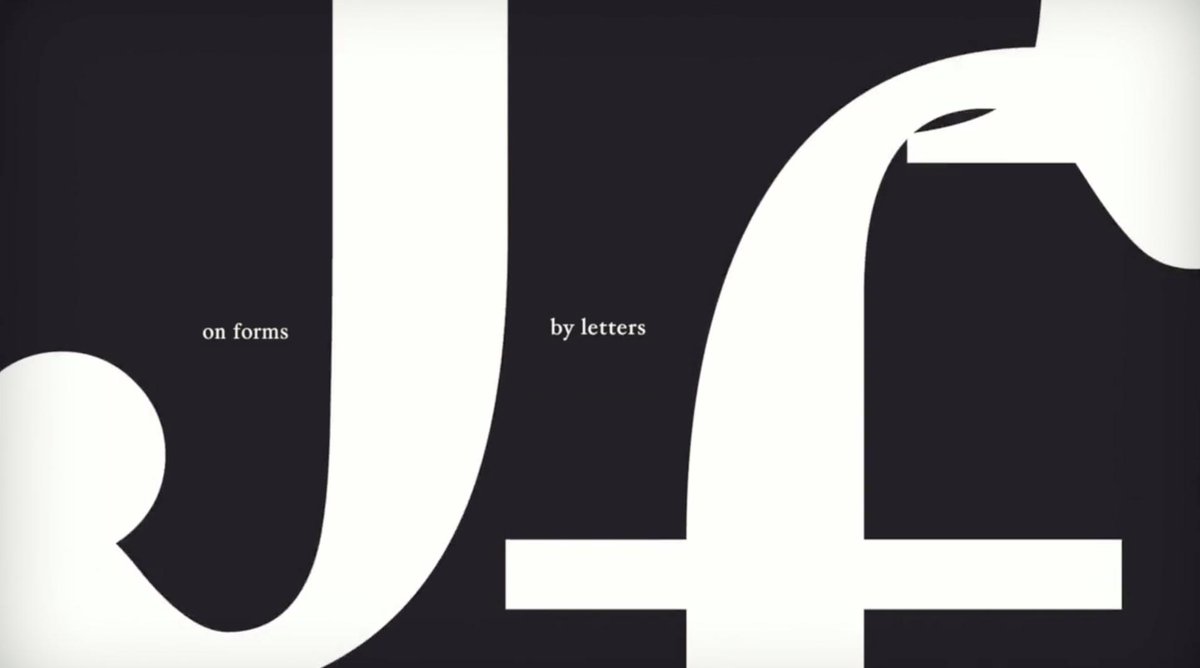 typeroom_eu's tweet image. Weekend screening: From paper to screen, the evolution of typography explained
ow.ly/jCll30nIUkX

#FromPaperToScreen #Type #Documentary