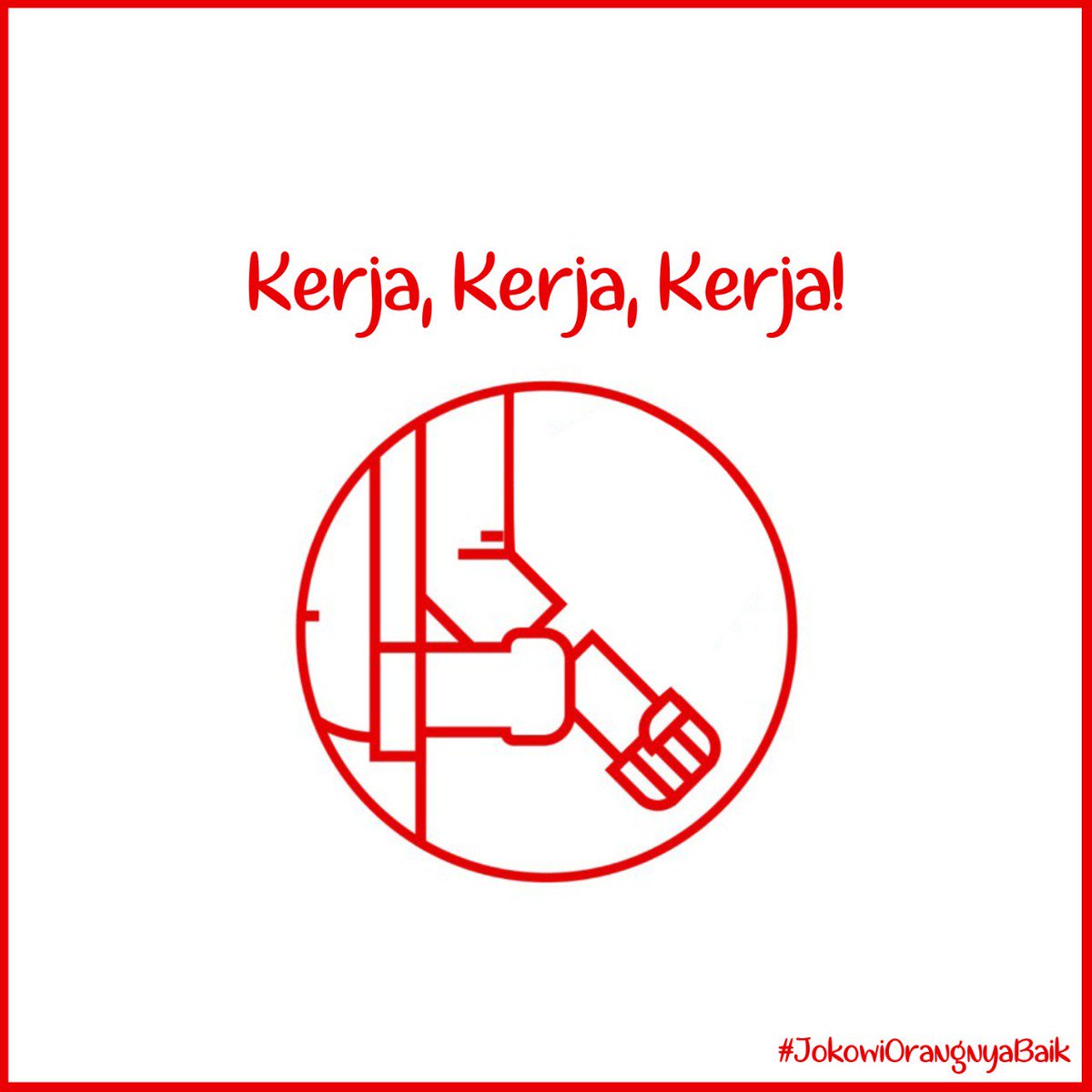 bagas212rebel's tweet photo. Pokoke Pak @Jokowi selalu kerja kerja kerja gak banyak omong...
@BiLLRaY_ @MasCEPUK @diahbelia @KatakHijau2018 
#JokowiOrangnyaBaik https://t.co/qWcVS61WBi