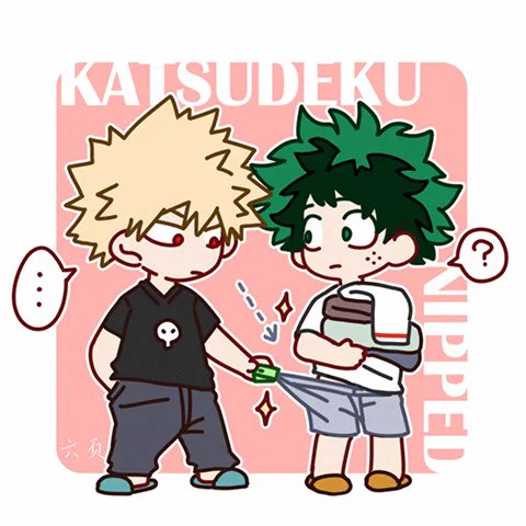 夹夹👌
#勝デク 