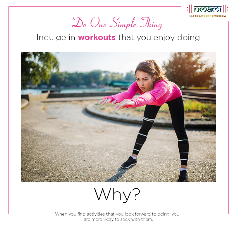 NmamiAgarwal's tweet image. Do what you love, and it will love you back 10 times more!
#DoOneSimpleThing #Workout #EatTodayForTomorrow #NmamiLife