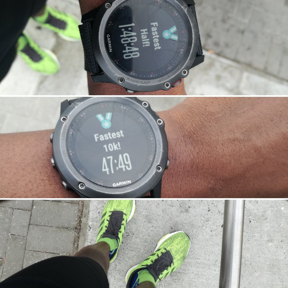 lincolnzondi's tweet photo. Smashing my @2OceansMarathon half PR by 32 minutes already in today's long run. Thanks to @Garmin for the training plan. Rocking the @adidas #pureboostdpr just done 200km in these shoes. Review coming up soon. Time to set new goals. https://t.co/HdH2Ve9rgZ