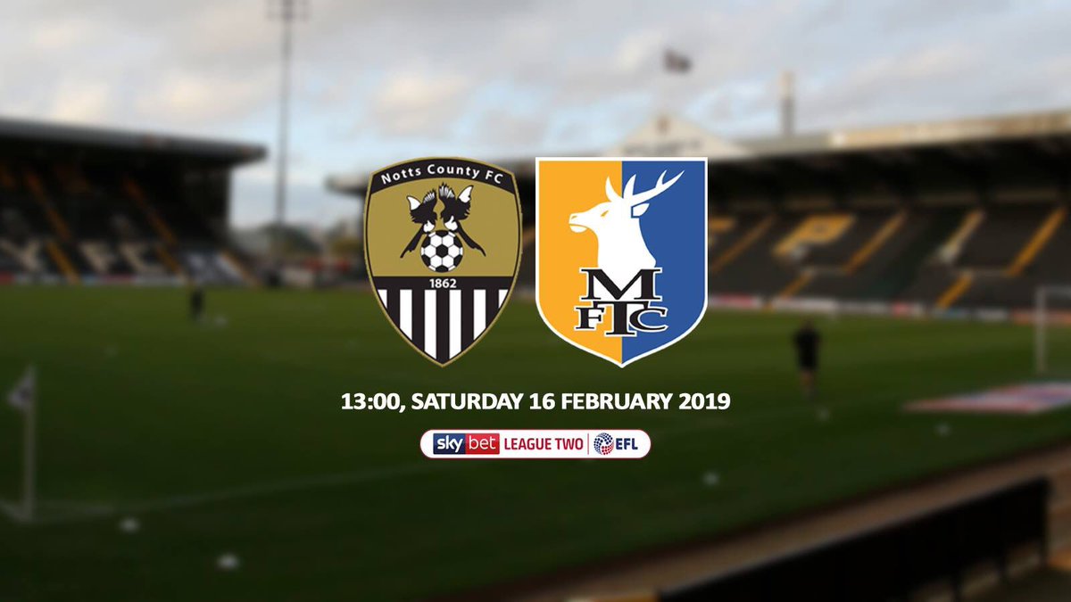 MTFCLadies's tweet photo. Wishing the boys good luck today as they take on local rivals Notts County.

To all the travelling fans stay safe and sing loud 💛💙

#comeonlads #amberandblue #derbyday #safenloud                @mansfieldtownfc @Official_NCFC https://t.co/9Q9qxUAKIc