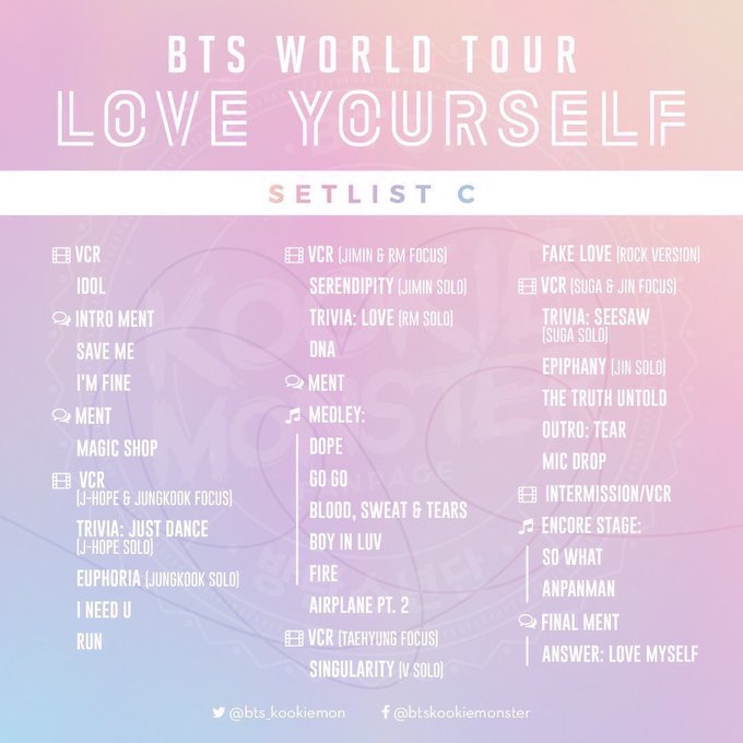 Bts 防弾少年団 Love Yourself 福岡ヤフオクドーム 2 16 2 17 2days 初日 2日目 ライブレポ セトリ ページ 3