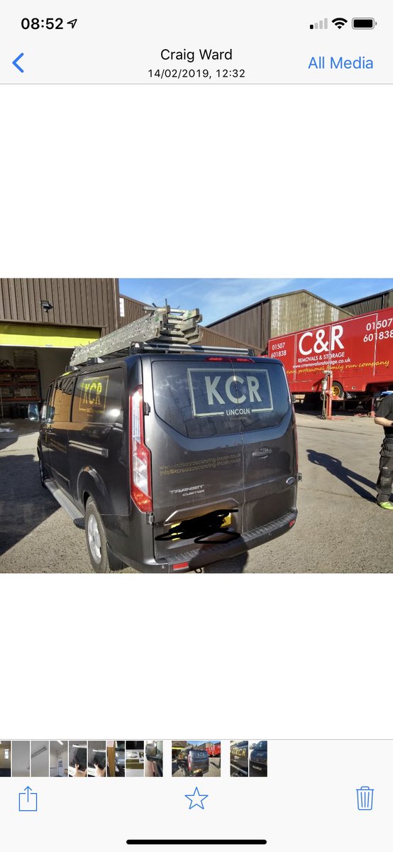 The vans are now sign written with the new #Rebrand #KCR 
BIG THANK YOU TO -
Steve Wilson  GRS Signs and his team for turning these around super quick for us .
#greatservice #signs #signwriting #vehiclegraphics 
#decals