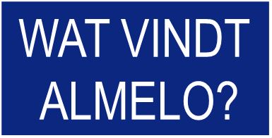 Yes! 🥳We zijn van start! Volg ons &amp; deel je mening over Almelo. Wij zijn ‘Wat vindt Almelo’ en we zijn nieuwsgierig naar jouw mening over de stad. Die mening gaan we delen met politici en dat doen we 2x p/jaar tijdens een interactieve bijeenkomst. (1/2) #watvindtalmelo #Almelo
