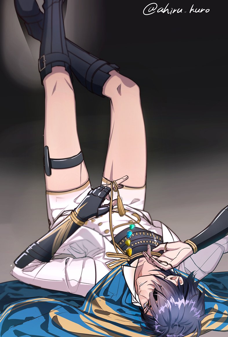 ahiru_kuro's tweet photo. #1番目にリプ来たキャラクターに2番目にリプ来たキャラクターの服を着せる
1番目→燭台切光忠
2番目→太鼓鐘貞宗
でした！ https://t.co/4RPV3SwIOH