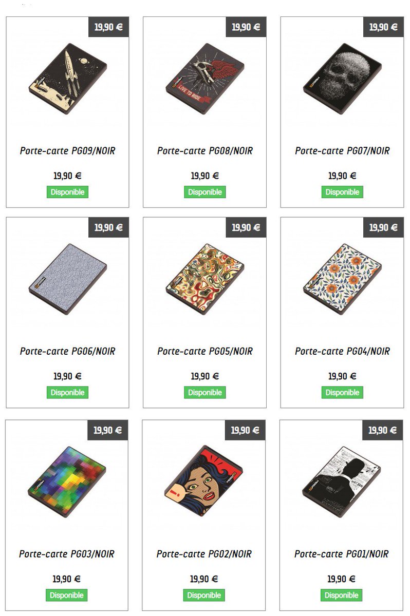 La nouvelle collection 2019 MeexUp Compact est enfin disponible sur notre boutique en ligne ! 😎

➡️ meex-up.com/12-collection-…

#portecartes #cardholder #portemonnee #wallet #antiRFID #madeinFrance 🇫🇷