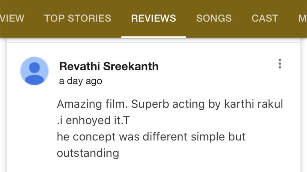 Nettv4uTamil's tweet image. #DevRunningSuccessfully #Dev 
 
Book your tickets now on bookmy.show/DevFilm

Feel good Adventure Subject 👌👌

Filmed by @RajathDir 

Receiving Very good reports from Audiences !!