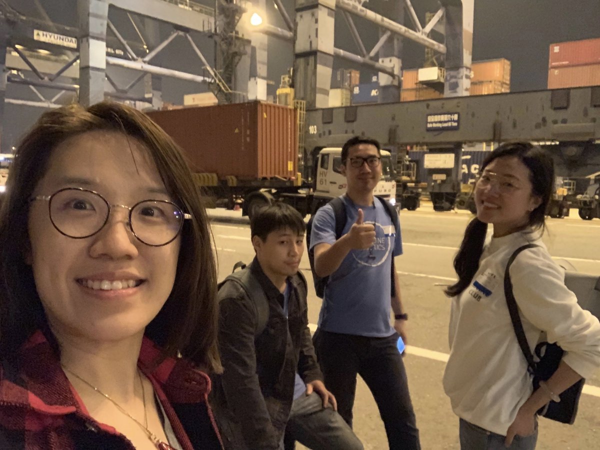 Here is our Neptune team at the port at 2 am. Neptune robotics overcomes human barriers. We are anywhere and anytime!