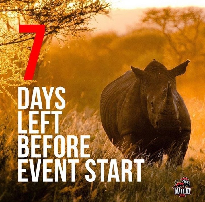 wildrunutm's tweet image. 7 Days left!!!!