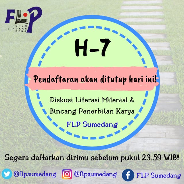 Ayo... Ayo!  Hari terakhir pendaftaran, nih!  Jangan sampai kelewatan ya!