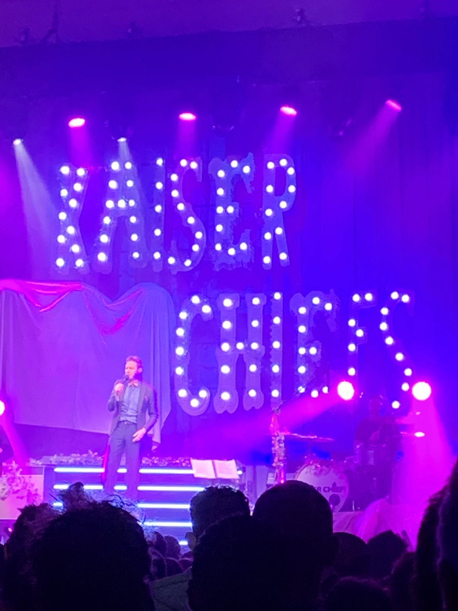 Great night, thanks <a href="/KaiserChiefs/">Kaiser Chiefs</a>