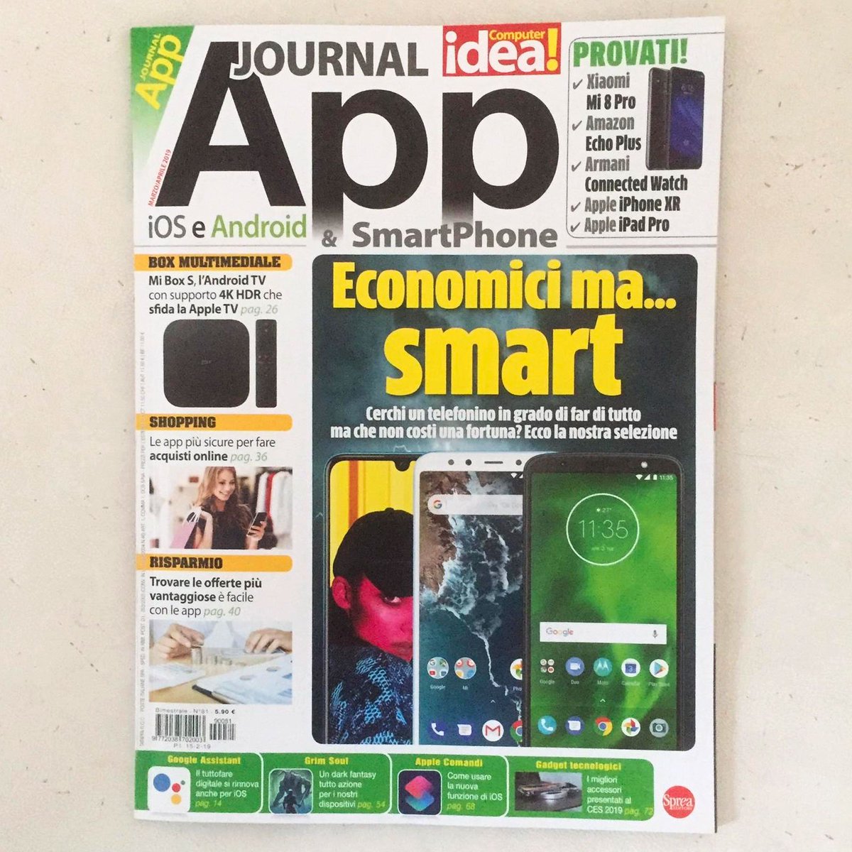 marcodinoia's tweet photo. 🎧 #ElettroAcqua3D💧 sul numero di marzo/aprile di @appjournalit che trovate in edicola per due mesi!
Il #download dell'#app per 📱 cellulari è #gratuito ✅!
✅ #Smartphone #Android
✅ #iPhone #iOS #AppStore
#AppJournal #appalbum #Elettroprog #innovazione #digital #marcodinoia https://t.co/DkiWIxBTpI
