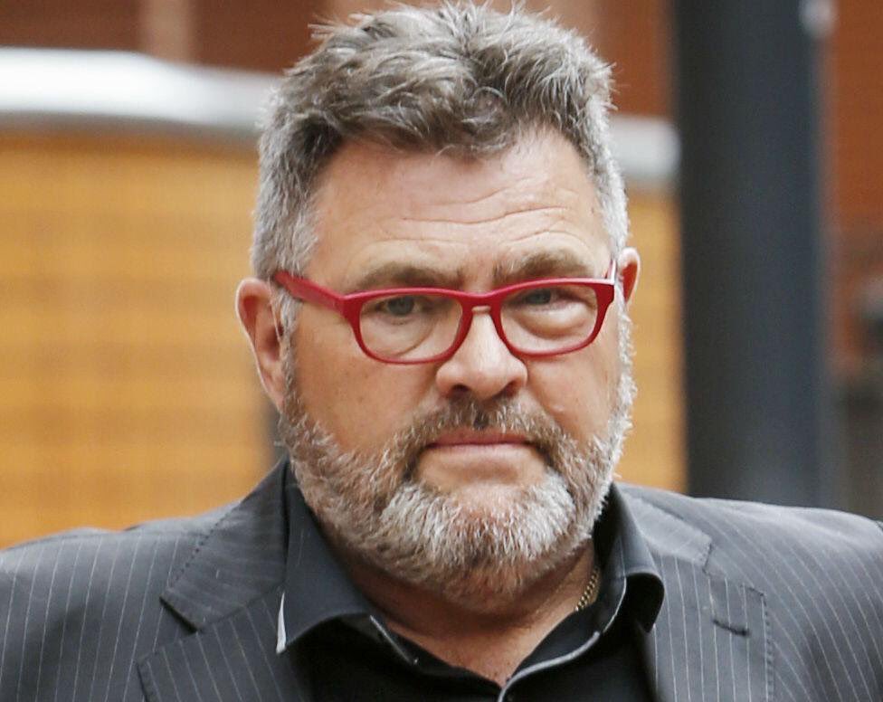 This is not Rolf Harris. It’s <a href="/denemichael/">Dene Michael 💎</a> he lies about his involment with Black Lace during their biggest years. And steals money via benefit fraud. Convicted criminal.