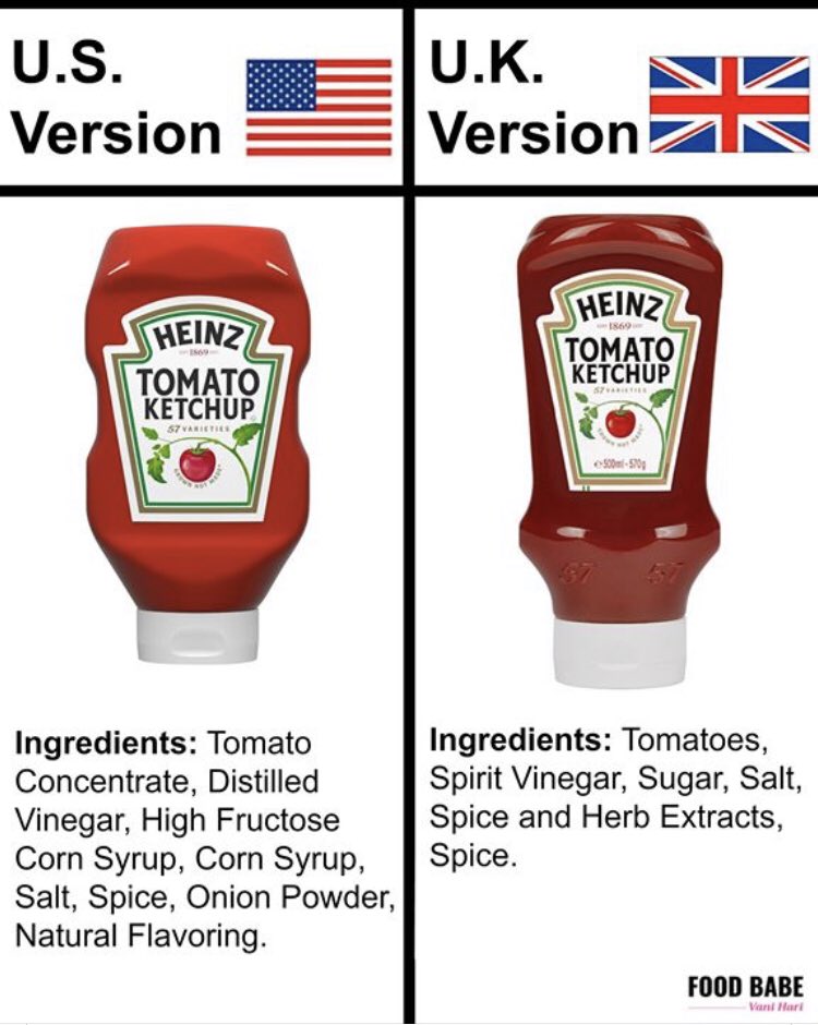 gobackineurope's tweet photo. Brexit food standards explained https://t.co/zPWJ8hioep