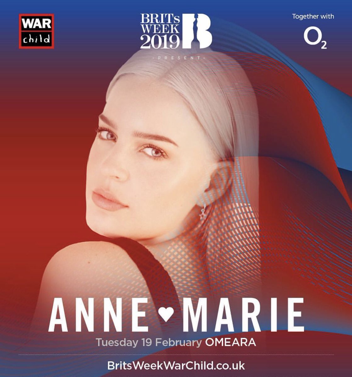 diamondjacksUK's tweet photo. In partnership with @o2music we will be at one of our favourite venues @omearalondon to see the incredible @annemarie for @warchilduk #britsweek #britsweekwarchild  
Coverage &amp; review will be on our socials &amp; website 💋
#brits #warchildgig #omeara #london #annemarie #lovelive https://t.co/5RBEmdfwD5