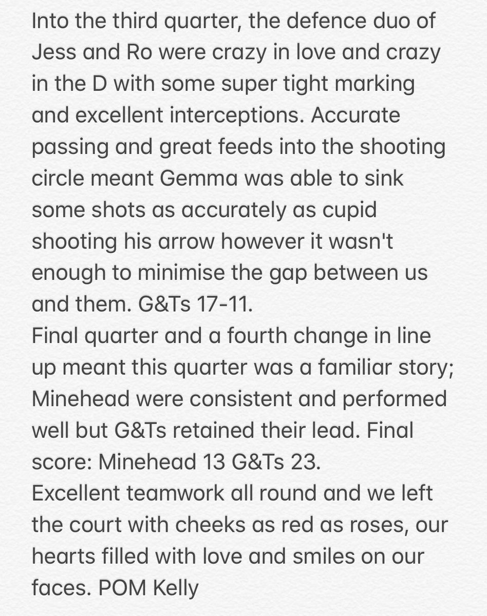 A match report so good it’s in two parts! 
 
Here’s our valentines special match report written by player of match Kelly! 

🏐❤️🌹❤️🏐