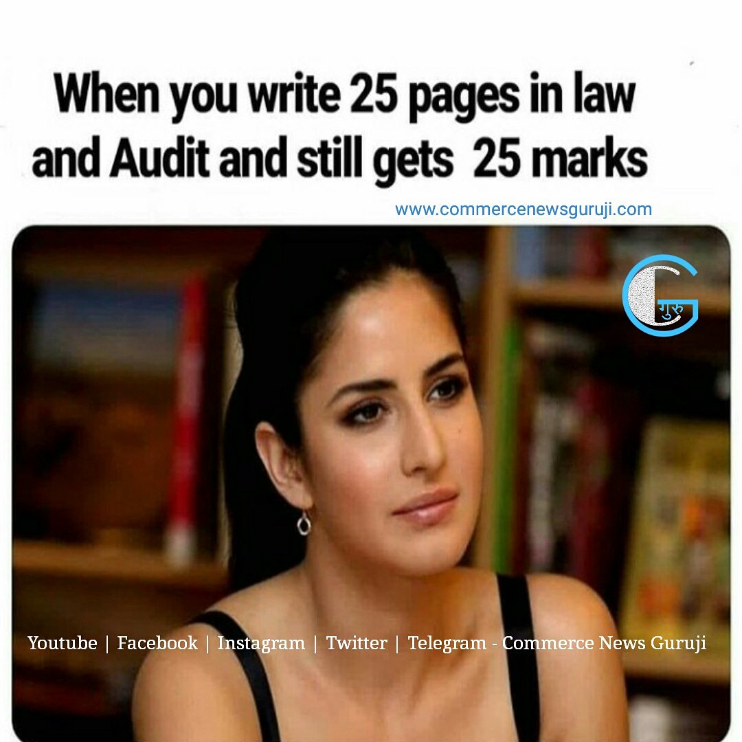comnewsguruji's tweet photo. #when #you #write #pages #law #audit #still #get #marks #25marks #25pages #castudents #csstudents #cmastudents #studentlife #CommerceNewsGuruji https://t.co/qtjBtlOLxW