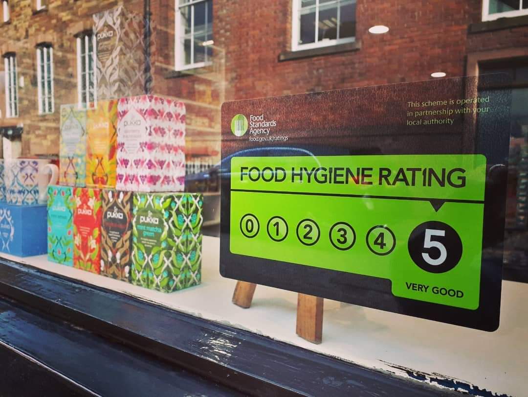 Happy to announce that we have retained out 5* food hygiene rating at our new premises on Crosby Street, shop with confidence folks 🤗 #FoodHygiene #Carlisle #shoplocal #cleanasawhistle