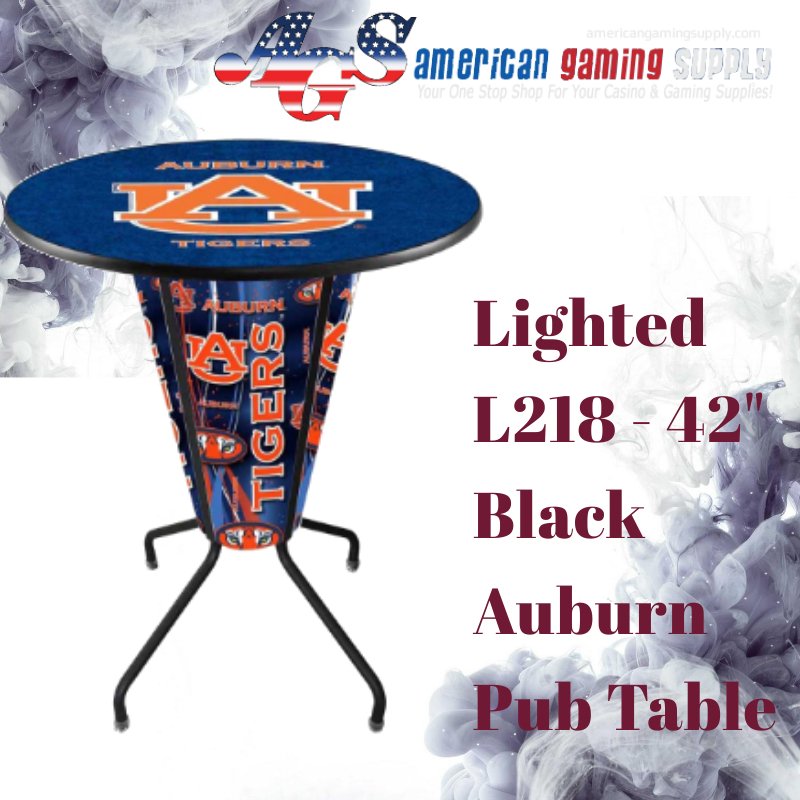 american_gaming's tweet image. Grab the attractive and stylish Lighted L218 - 42" Black Auburn Pub Table online at : bit.ly/2EeXHoi
#PubTable #HollandBarStools #AGS #AmericanGamingSupply
