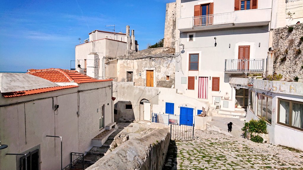 RobertaIsceri's tweet photo. Passeggiata per quella meraviglia di #peschici. Il #gargano fuori stagione val bene una visita. Le case bianche e blu, il mare, il verso dei gabbiani. Ed è subito #Puglia 💙

#weareinpuglia #dauniapresstour https://t.co/3PT3AexSfr