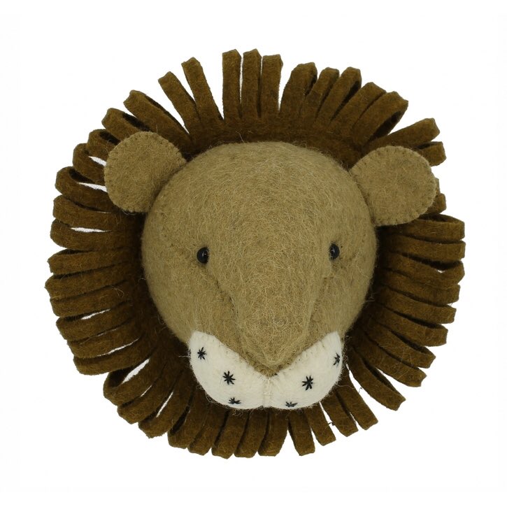 Fezziwigs_Home's tweet photo. *New* We have new mini animal heads by @fionawalkereng in stock now! How cute are these?! Great alongside the larger heads or if you’re a little tight on space! #minianimalheads #elephant #lion #crocodile #tiger #felt #kidsroom #percyparkroad #tynemouth #onenorthshields https://t.co/q9bkakeeNC