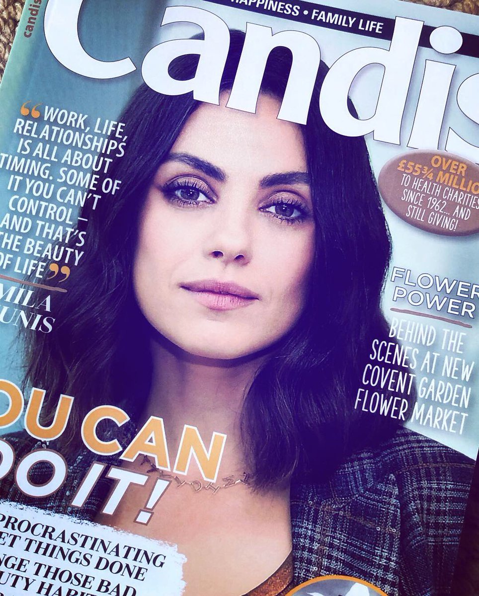 BethBriscoe's tweet photo. Never would’ve thought I’d appear in a mag with the gorgeous Mila Kunis as cover girl 💁🏽‍♀️ But seriously, brilliant write up on my #migraine experience &amp; how @NatMigraineCtr has helped me manage them #headache https://t.co/JIu4U2QFRI