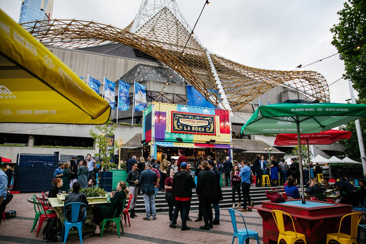 Due to popular demand, Stomping Ground La Boca <a href="/ArtsCentreMelb/">Arts Centre Melbourne</a> has been extended to 1 March 🇦🇷 Celebrate the spirit, sounds, smells &amp; tastes of Argentina in the colourful, engaging &amp; fun pop-up beer garden: bit.ly/2Pthpji 🎙