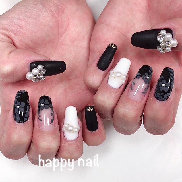 Happy Nail パール盛り An先生 ブラックネイル Happy Nail 安城市ネイル 格安ネイル 安城 碧南 知立 豊田 岡崎 西尾 刈谷 高浜 T Co Zh4p8fdf Happy Nail パール盛り An先生 ブラックネイル Happy Nail 安城市ネイル 格安ネイル 安城 碧南 知立 豊田 岡崎 西尾 刈谷 高浜 T Co Zh4p8fdf
