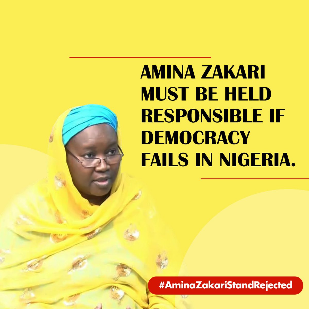 atikuconnectng's tweet photo. Amina Zakari is Chairperson of the Logistics Committee. 😠😠😠
She must be held responsible if Democracy fails in the forth coming polls!!!! https://t.co/2LvLTkYB3o