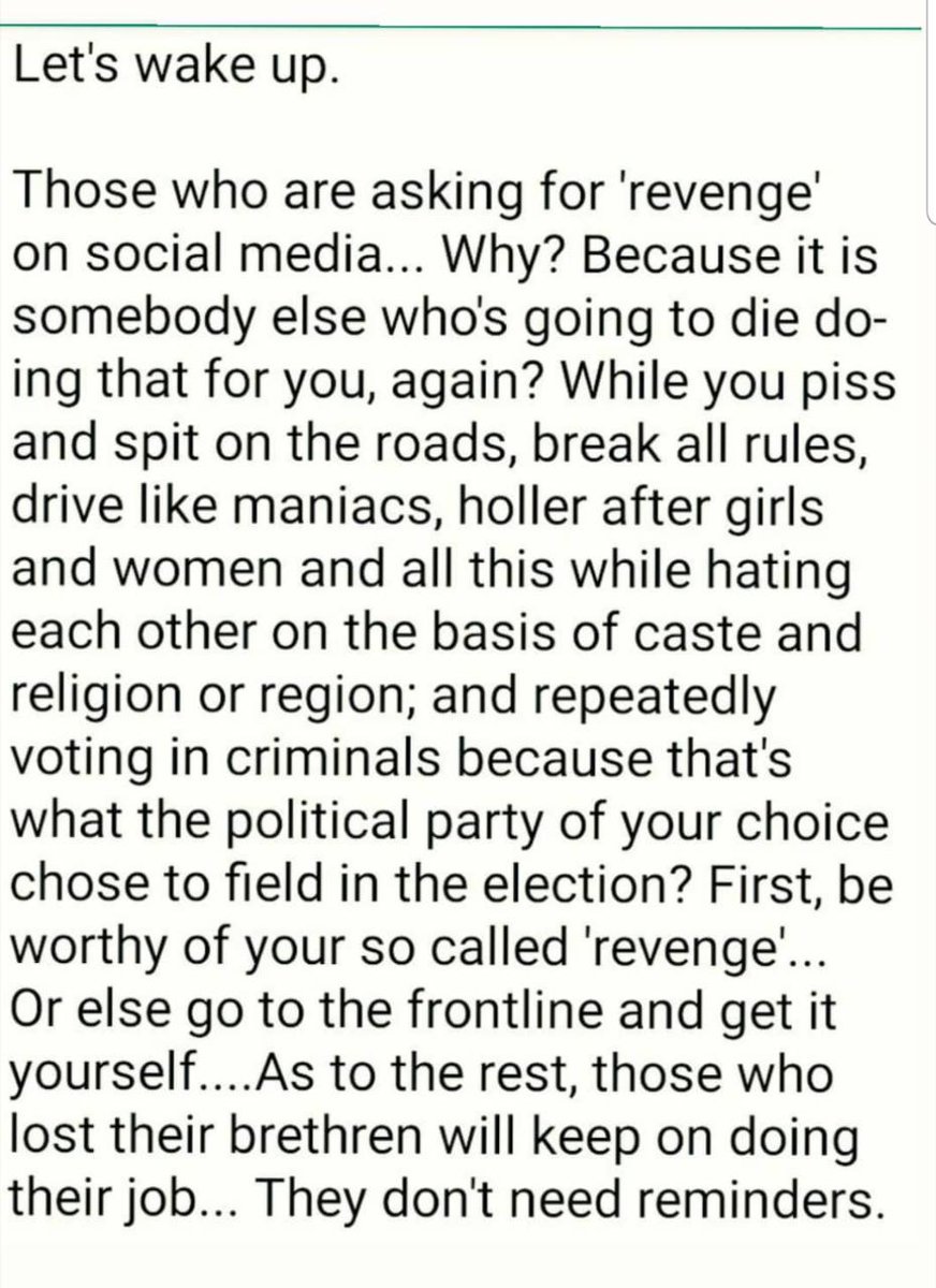 lijoittoop's tweet photo. #truethat #PulwamaTerrorAttack #PulwamaAttack https://t.co/Jx04dG12wj