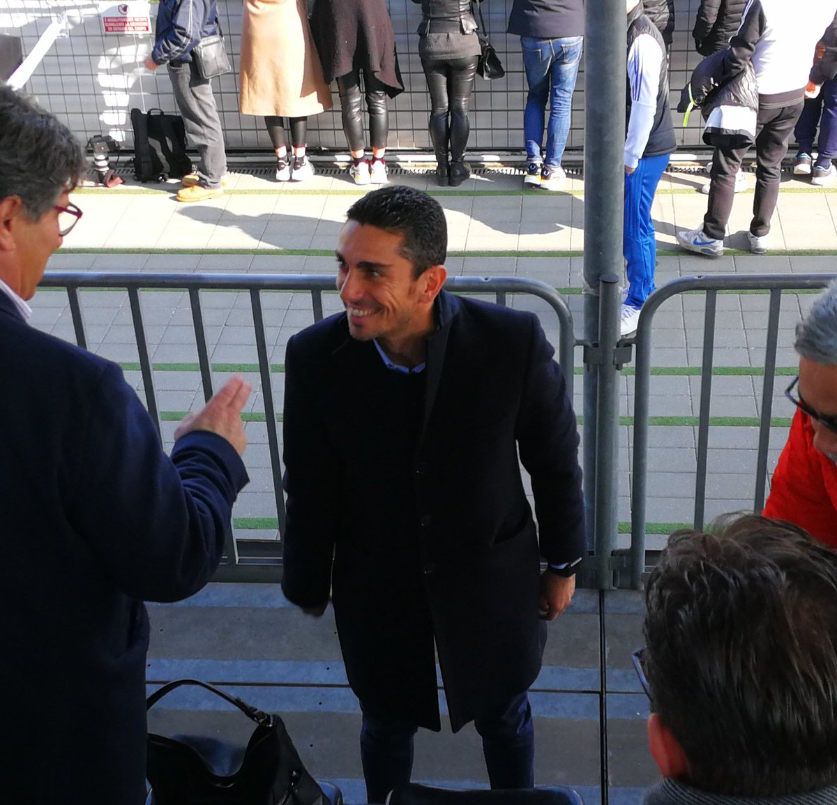 SimoneDinoi's tweet photo. Anche l'ex allenatore del #Frosinone Moreno Longo a Vinovo per il #DerbyDellaMole #Primavera #JuveTorino https://t.co/9Pg5dfODGA