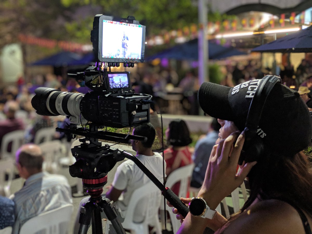 BandWFilms's tweet photo. Filming at the #indigenousshowcase of the #MulticulturalFestival tonight. Thanks to The Travelling Wiradjuri's and all the other performer tonight for putting on a great show https://t.co/KFRcWr1ywK
