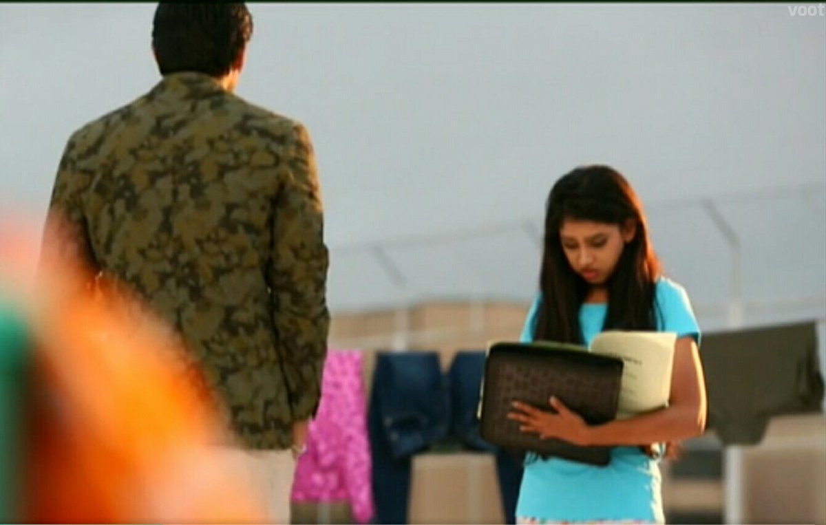 Stalker Manik After getting punched he spent the whole night learning Nandu's entire background. I bet he even got her number. He made the contract at 3 amAny girl would have got scared but it's Nandu so she decided that he is "crazy"PS- she looks so small in front of him !