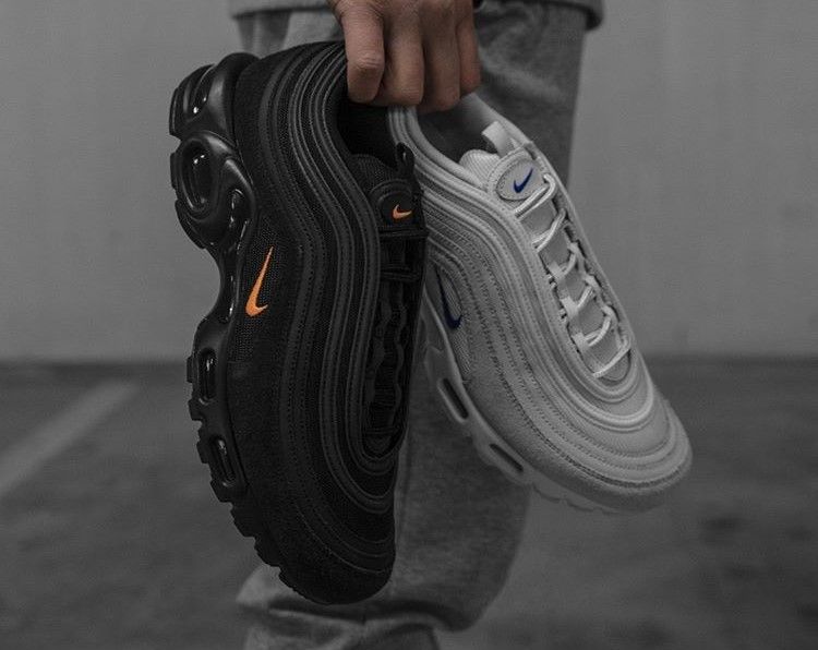 nike tuned 1 air max 97 grey black