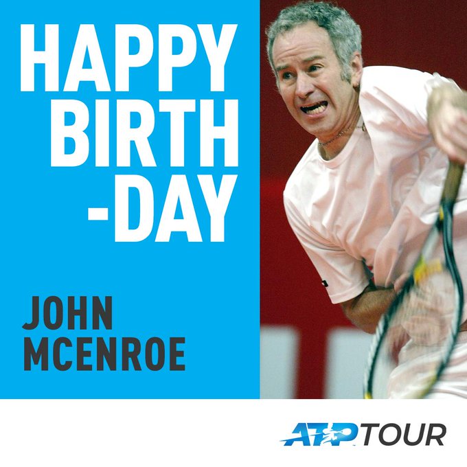 John Mcenroe’s Birthday Celebration | HappyBday.to