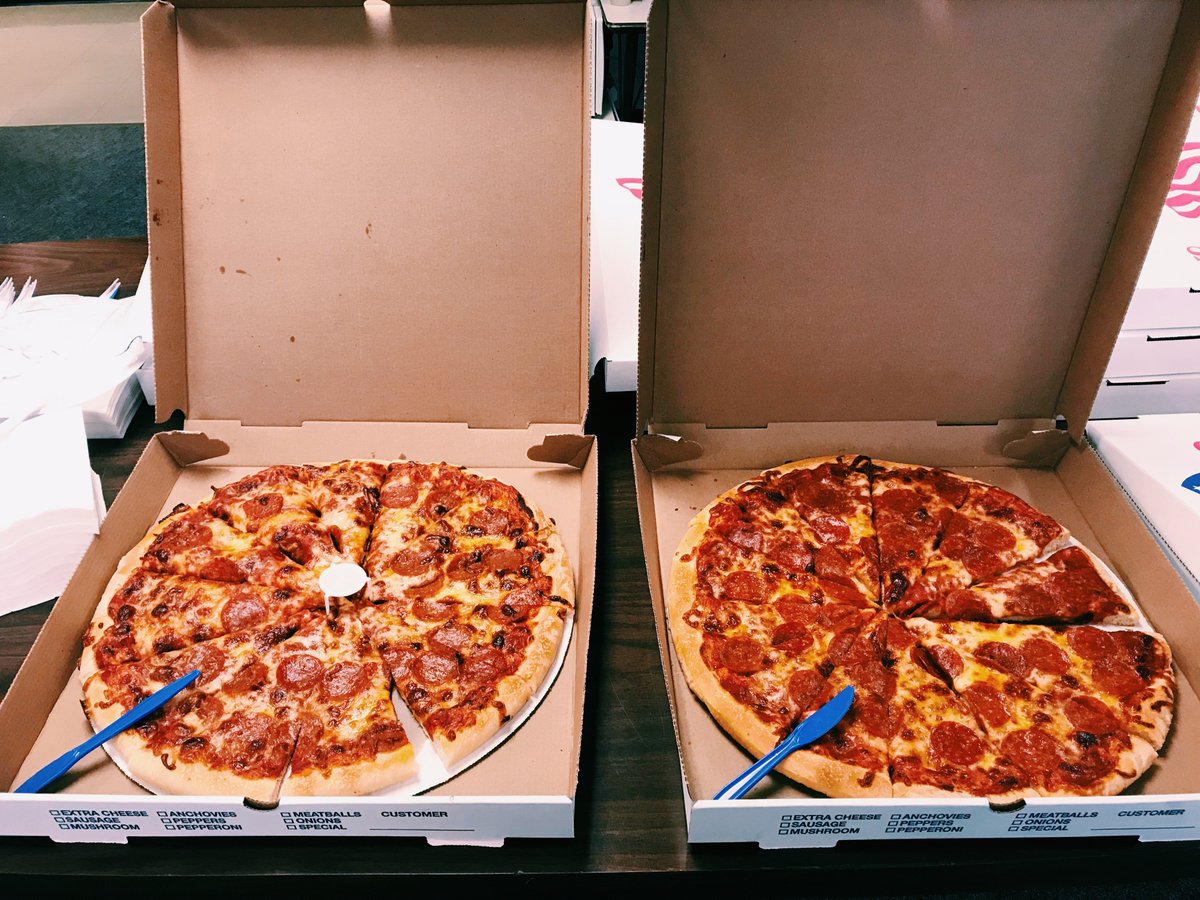 Thank you so much to Aging Care LLC for donating our lunch for today!! #agingcare #pizza #frc #sponsors