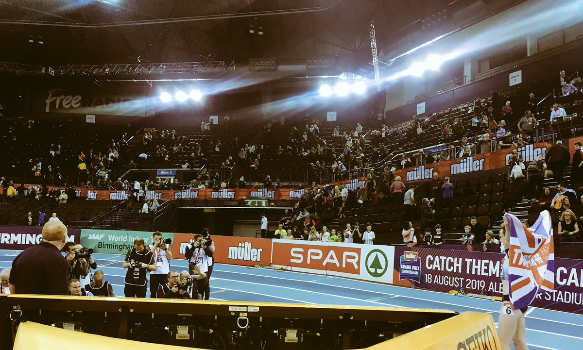 A Menโs 1500m World Record and a super British Record for @lauramuiruns .. ๐คฉ #MullerIndoorGPBham