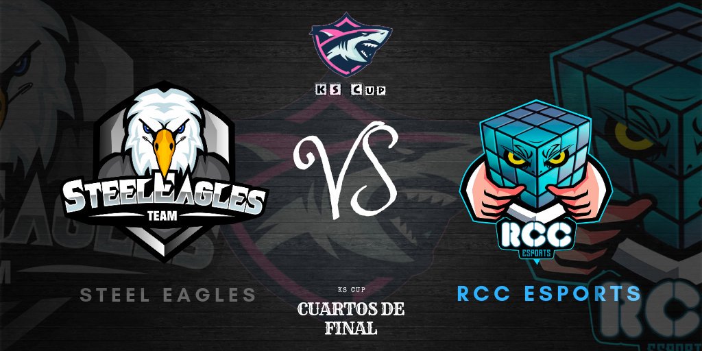 🤡 | KS CUP | 🦈
@SteelEaglesCR 🆚 @ROYALECONCUBO , mucha suerte a ambos equipos y que gane el mejor 💪

Quien pasará a semifinales ?
