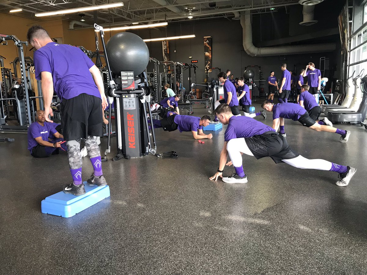 Thankful for <a href="/TeamEXOS/">Exos</a> allowing <a href="/TCU_Baseball/">TCU Baseball</a> to prime the CNS and get the blood flowing before a night game. Soft tissue-movement-activation to start the day.