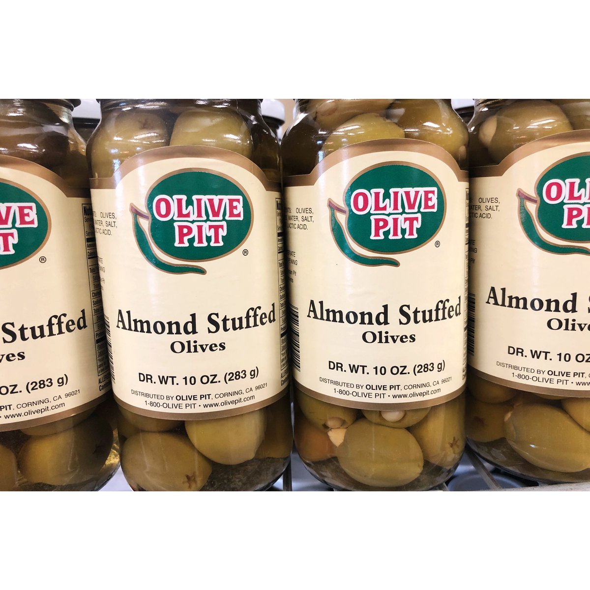 OlivePit1967's tweet photo. Today’s National Almond Day! Celebrate with a jar of our delicious Almond Stuff Olives 😋
#olivepit #NationalAlmondDay https://t.co/wncJJOy6gr