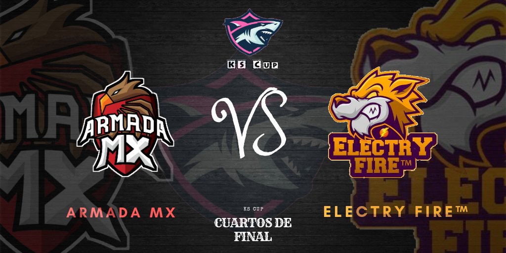 🤡 | KS CUP | 🦈
Otro gran enfrentamiento entre <a href="/Armada_MX_Cr/">ArmadaMx CR</a> y <a href="/ElectryFire/">Electry Fire™</a> , que pase a semifinales el mejor 😁

Quien pasará a semifinales ?