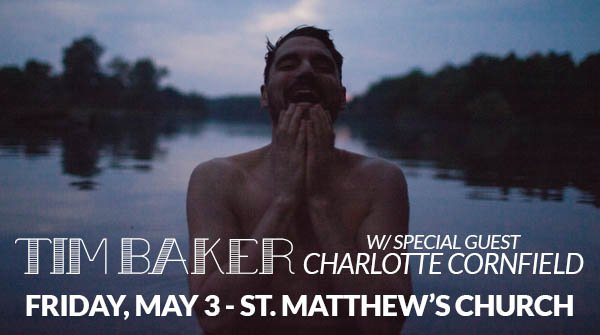 SonicConcerts's tweet photo. ⚡️ Less than 30 tickets left for Tim Baker, with special guest Charlotte Cornfield, on Friday, May 3 in #Halifax! May 4 is already sold out so don't wait, buy now: https://t.co/vUpDzvN9PW #ForeverOverhead ⚡️ https://t.co/tEwNFSEbj8