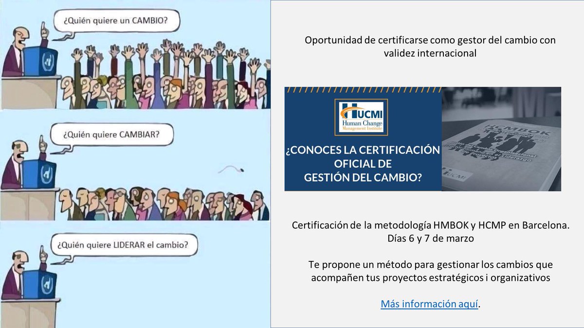 Gestión del Cambio tweet media